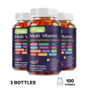 Multivitamin Gummies - with Vitamins and Minerals - Enhances Energy Levels, Immune Support, Antioxidant