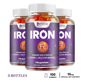 Iron Gummies - Supports Red Blood Cell Energy Levels, Promotes Blood Circulation, and Enhances Immunity