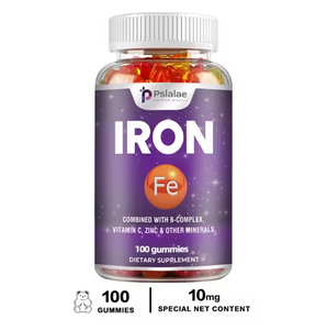 Iron Gummies - Containing Vitamin C for Immune Support of Red Blood Cell Production
