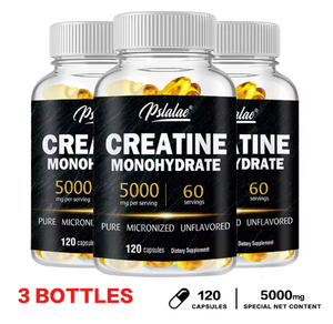 Creatine Monohydrate - Build Muscle, Improve Athletic Performance, Fitness, Energy Production