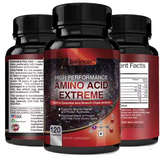 High Performance Amino Acids - Rich in Amino Acids and BCAAs - Muscle Replenishment, Repair and Growth, Workout Supplement