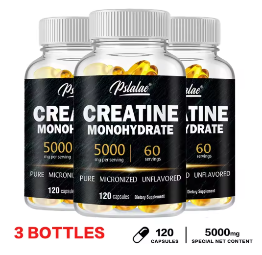 Creatine Monohydrate - Build Muscle, Improve Athletic Performance, Fitness, Energy Production