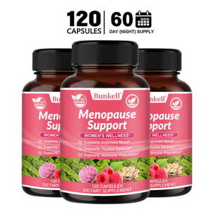 Menopause Support Supplements for Women Can Relieve Hot Flashes, Night Sweats, Mood Swings, Low Energy and More.