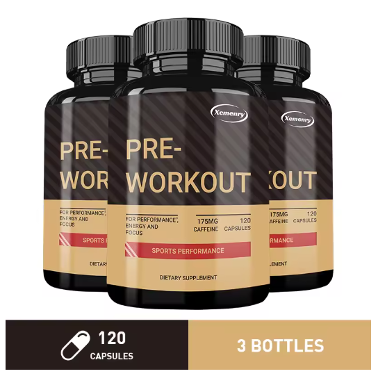 Pre-Workout - Muscle Building&growth Supports Sport Energy and Strength