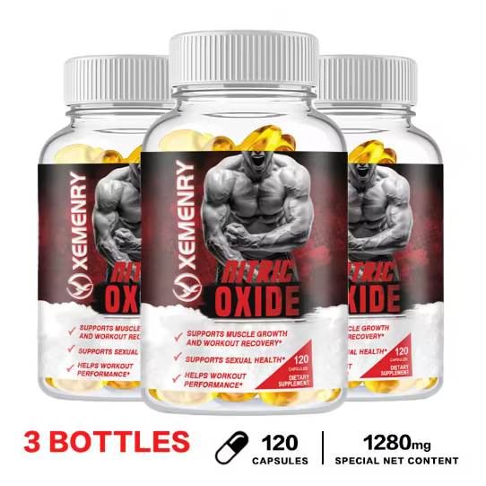 Nitric Oxide - Improve Exercise Performance, Promote Muscle Growth, and Promote Blood Flow and Circulation