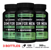 DIM FOR MEN CDG + Broccoli Sprouts + BIOPERINE - Fitness Supplement for Muscle Growth