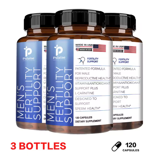 Male Fertility Supplements | Count & Motility Support | Fertility Support Includes L-Carnitine, Zinc & Folic Acid
