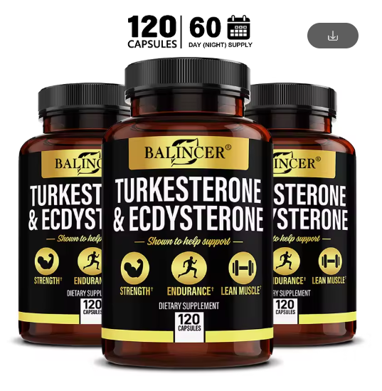 Balincer TURKESTERONE & ECDYSTERONE Extracts-energy Booster,Promote Muscle Growth, Strengthening, Energy and Endurance