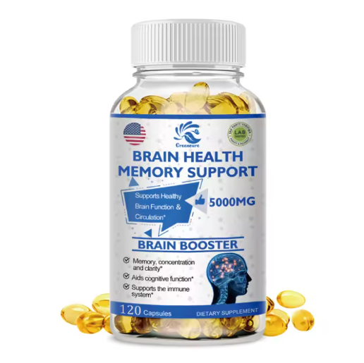 Greensure Vegetarian Capsule Improves Mood and Supports Healthy Brain. Helps to Enhance Memory Learning Ability Improve Thinking