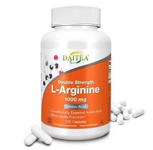 Daitea Arginine Supplement - Promotes Muscle Growth, Enhances Memory & Immunity, Antioxidant, Improves Liver Function