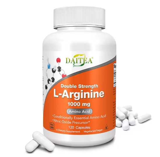 Daitea Arginine Supplement - Promotes Muscle Growth, Enhances Memory & Immunity, Antioxidant, Improves Liver Function