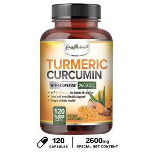 Curcumin Capsules, Natural Joint Support with Black Pepper - Relieve Joint Pain