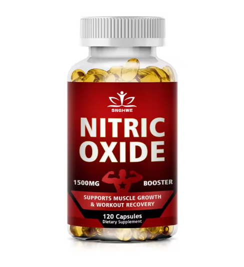 Nitric Oxide Booster Pre-Workout Boosts Muscle, Pump, Energy and Endurance,Performance & Muscle Mass,L-arginine Supplement