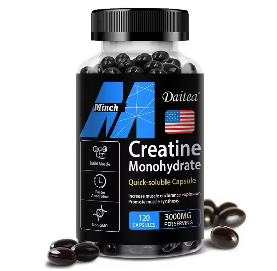 Creatine Monohydrate Supplements - Pre/Post Workout, Fitness, Strength, Muscle Building Supplements