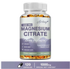 Magnesium Citrate Capsules 1000mg - Dietary Supplement for Muscle, Nerve, Bone and Heart Support - Gluten Free, Non-GMO