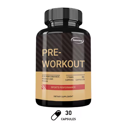 Pre-Workout - Muscle Building&growth Supports Sport Energy and Strength