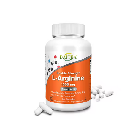 Daitea Arginine Supplement - Promotes Muscle Growth, Enhances Memory & Immunity, Antioxidant, Improves Liver Function