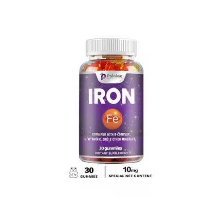 Iron Gummies - Containing Vitamin C for Immune Support of Red Blood Cell Production