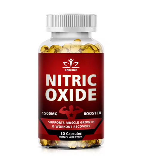 Nitric Oxide Booster Pre-Workout Boosts Muscle, Pump, Energy and Endurance,Performance & Muscle Mass,L-arginine Supplement