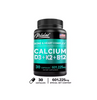 4-in-1 Calcium Supplement for Women and Men Bone and Heart Complex with Vitamin D3 K2, Calcium Supplement + Vitamin Calcium