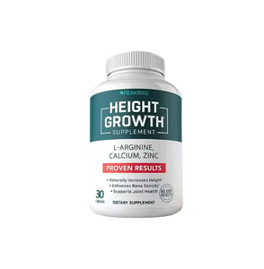 Natural Height Growth Maximizer for Kids, Teens and Adults Zinc and Calcium Increase Peak Height Supplement Bone Strength