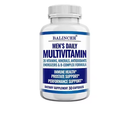 Multivitamin Supplement for Men – Provides Cognitive Brain Health, Energy and Stamina, and Muscle Mass