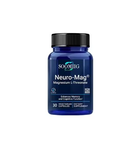 Magnesium Threonate 2000 Mg Capsules, High Absorption Rate, Support Brain Memory and Cognitive Supplement, Relieve Stress