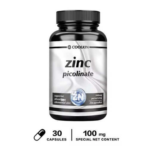 Zinc Picolinate Capsules - Boosts Immune Support, Sleep & Energy