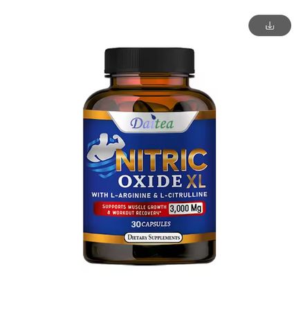 Super Nitric Oxide - Helps Improve Workout Performance, Muscle Growth and Strengthening, Physical Fitness