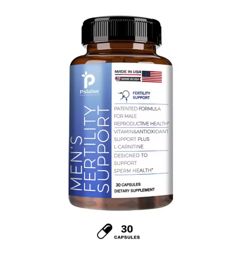 Male Fertility Supplements | Count & Motility Support | Fertility Support Includes L-Carnitine, Zinc & Folic Acid