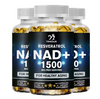 Yimiduk NAD Supplements, Supplements with Resveratrol + Vitamin B3, Nad Plus Boost Supplements - Supports Cellular Health