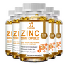 Zinc Capsules Support The Body's Immune Defense, Ultra Absorbable, Non-GMO, Gluten-Free, 120 Vegetarian Capsules