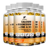 Calcium Magnesium Zinc + D3 Vitamin Nutritional Supplement - Supports Bone Density & Muscle Health - Immune Support
