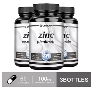 Zinc Picolinate Capsules - Boosts Immune Support, Sleep & Energy