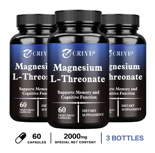Magnesium L-Threonate Supplement – Promotes Brain Health, Memory, Concentration and Cognition
