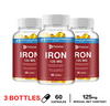 Pslalae Iron Supplement 125 Mg - Promotes Red Blood Cell Formation, Metabolism
