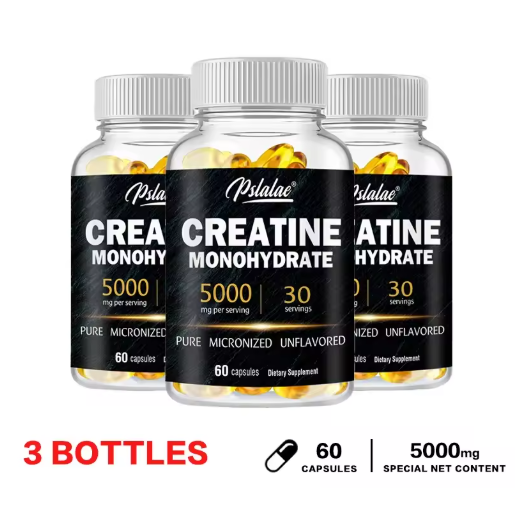 Creatine Monohydrate - Build Muscle, Improve Athletic Performance, Fitness, Energy Production