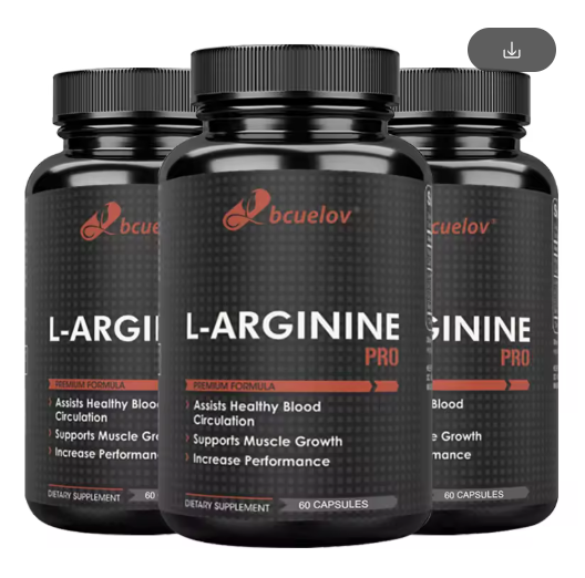 L-Arginine + L-Citrulline - Nitric Oxide Supplement to Help Enhance Muscle Building and Performance, Energy Boost