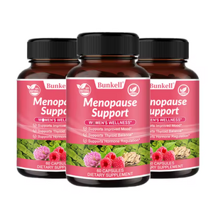 Menopause Support Supplements for Women Can Relieve Hot Flashes, Night Sweats, Mood Swings, Low Energy and More.