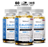 Calcium + D3 + K2 + B12 Capsules - Support Bone and Muscle Health, Replenish Joints