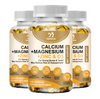 Calcium Magnesium Zinc Capsules, with Vitamin D3 for Strong Bones Teeth Heart Nerve Increase Immune System Function Supplement