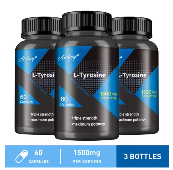 L-Tyrosine - Improves Memory, Supports Cognitive Function, Brain Health