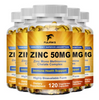 Zinc Capsules, Ultra Absorbable, Non-GMO, Gluten Free, 120 Vegetarian Capsules