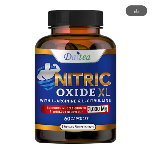 Super Nitric Oxide - Helps Improve Workout Performance, Muscle Growth and Strengthening, Physical Fitness