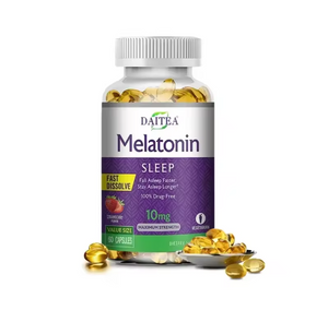 Melatonin Capsules - Sleep Aid Supplement That Helps Nourish Nerves, Relieves Sleep Disorders and Improves Energy Levels