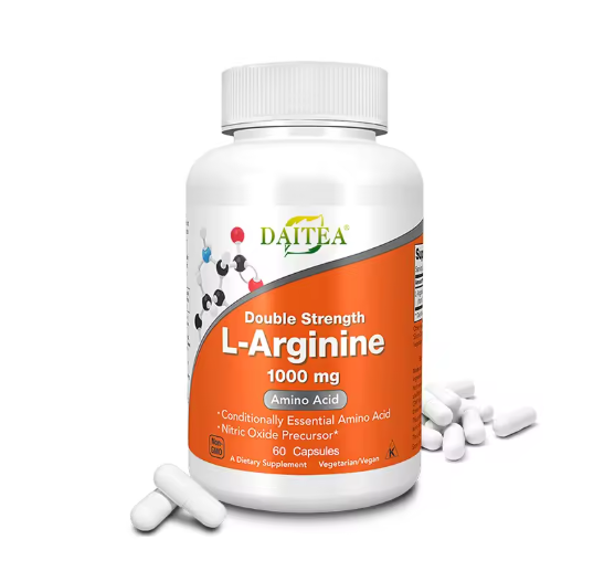 Daitea Arginine Supplement - Promotes Muscle Growth, Enhances Memory & Immunity, Antioxidant, Improves Liver Function