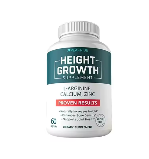 Natural Height Growth Maximizer for Kids, Teens and Adults Zinc and Calcium Increase Peak Height Supplement Bone Strength