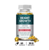 Height Growth Calcium Vitamin D Supplement Natural Vegetarian Capsules Increase Bone Strength Height Promoter Adults Children