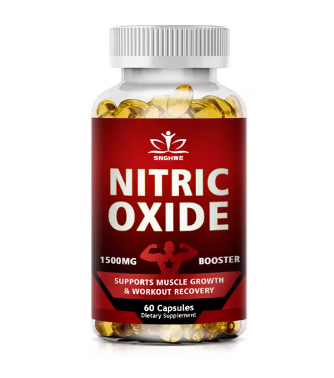 Nitric Oxide Booster Pre-Workout Boosts Muscle, Pump, Energy and Endurance,Performance & Muscle Mass,L-arginine Supplement