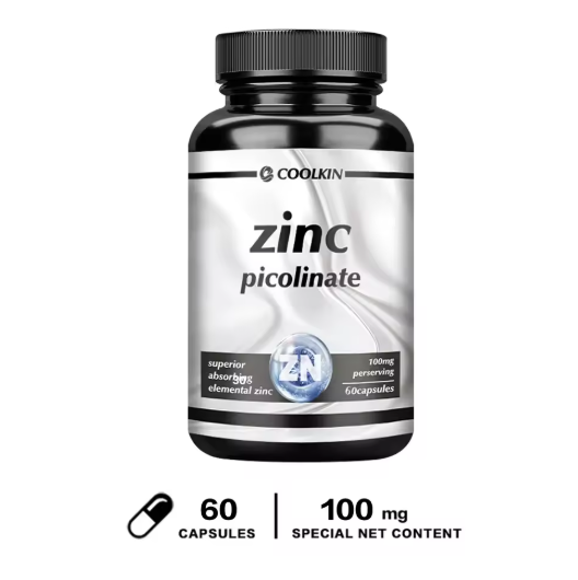 Zinc Picolinate Capsules - Boosts Immune Support, Sleep & Energy